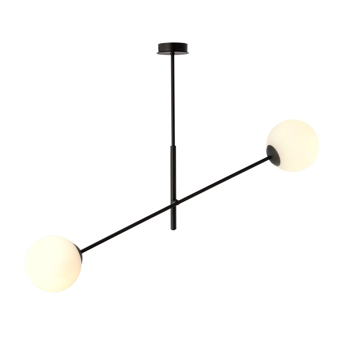 Loftlampe LINEAR 2 - Sort / Hvid - Bild 2
