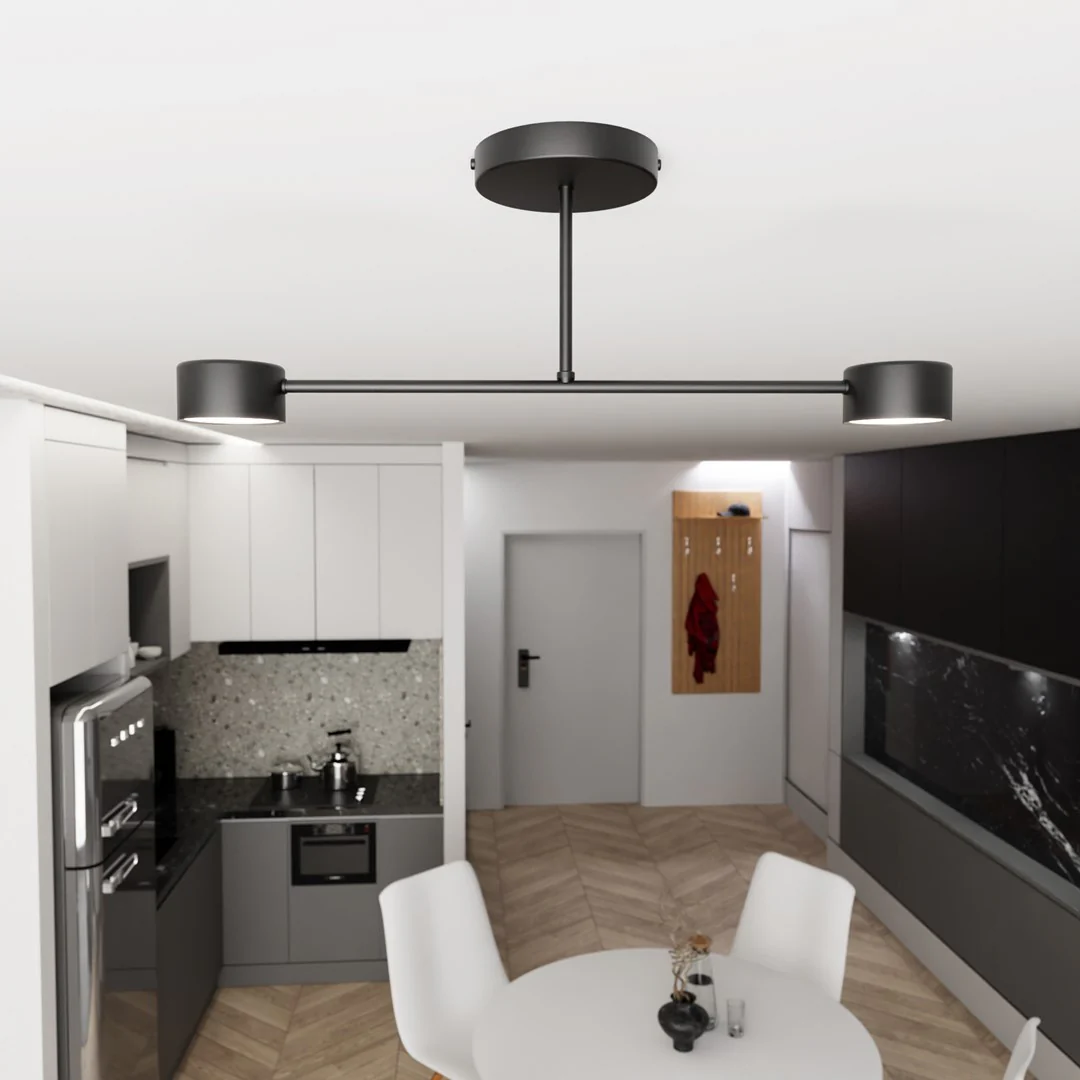 Loftlampe HALO 2 - Sort - Bild 5