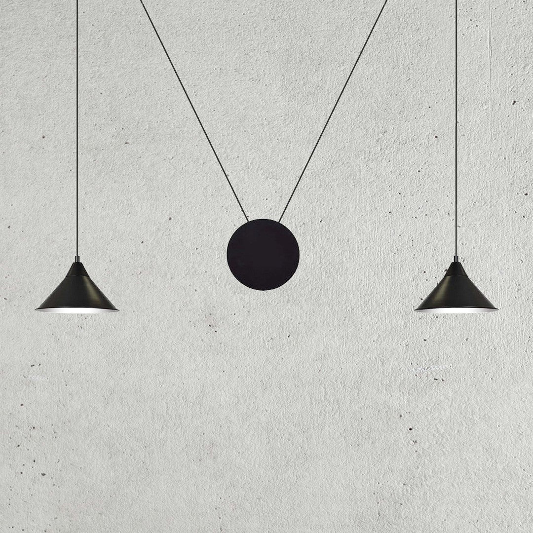 Loftlampe ABRAMO 2 - Sort - Bild 9