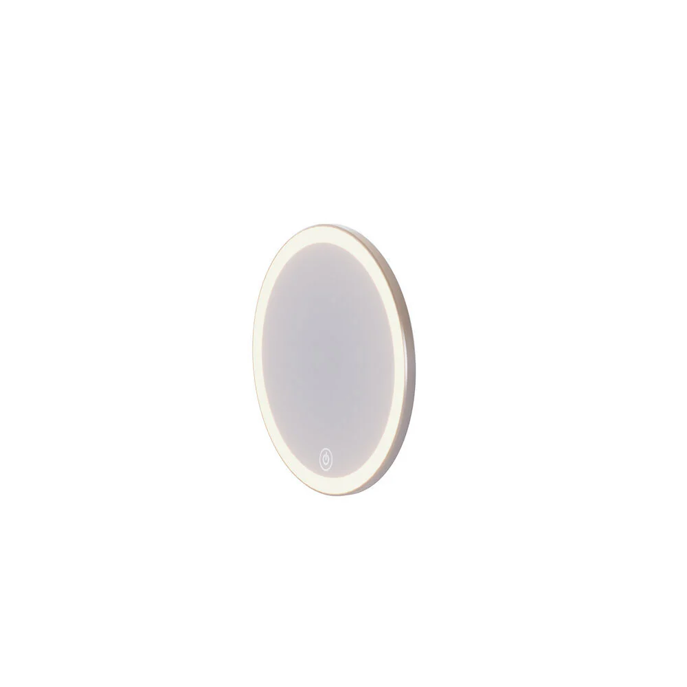 Handy sminkspegel med belysning, väggmodell