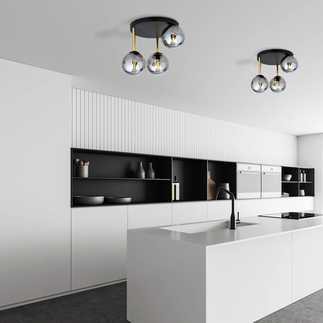 Loftlampe DOLCE 3 - Sort / Grafit - Bild 5