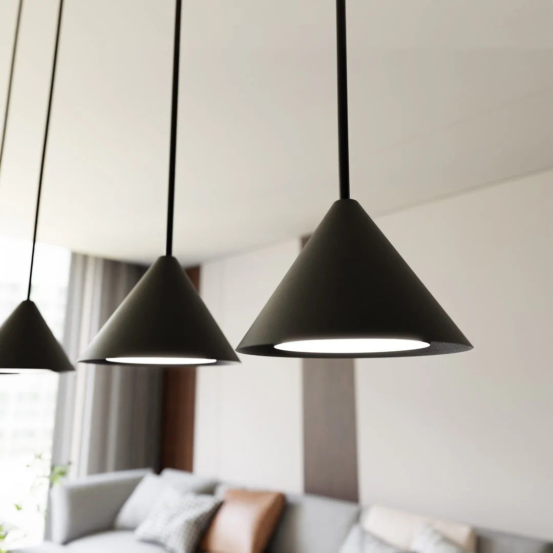 Loftlampe ELIT 3 - Sort - Bild 8