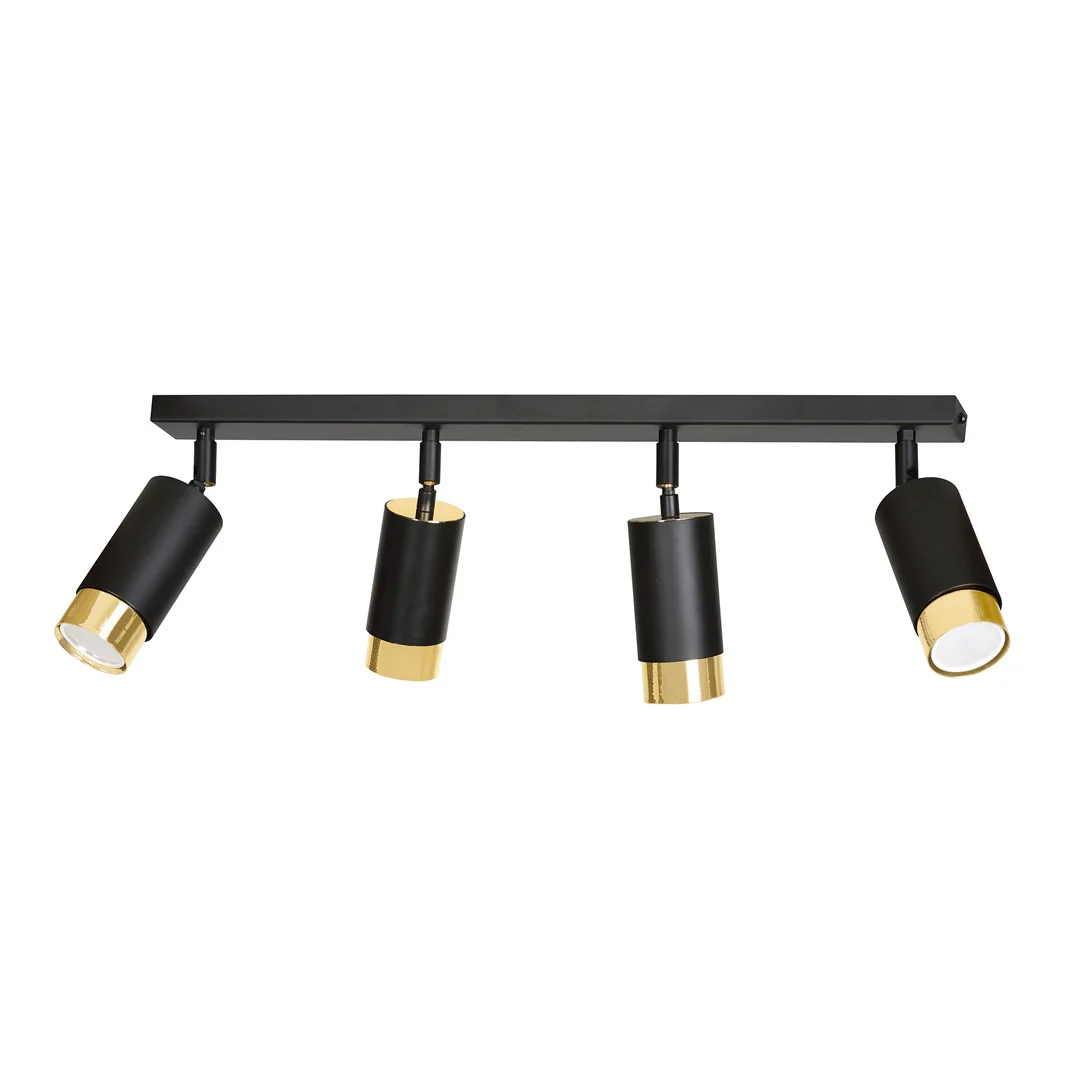Loftlampe HIRO 4 - Sort / Guld - Bild 2