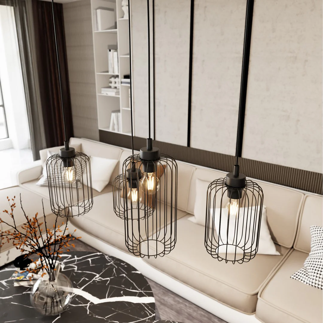Loftlampe VANDER 4 - Sort - Bild 5