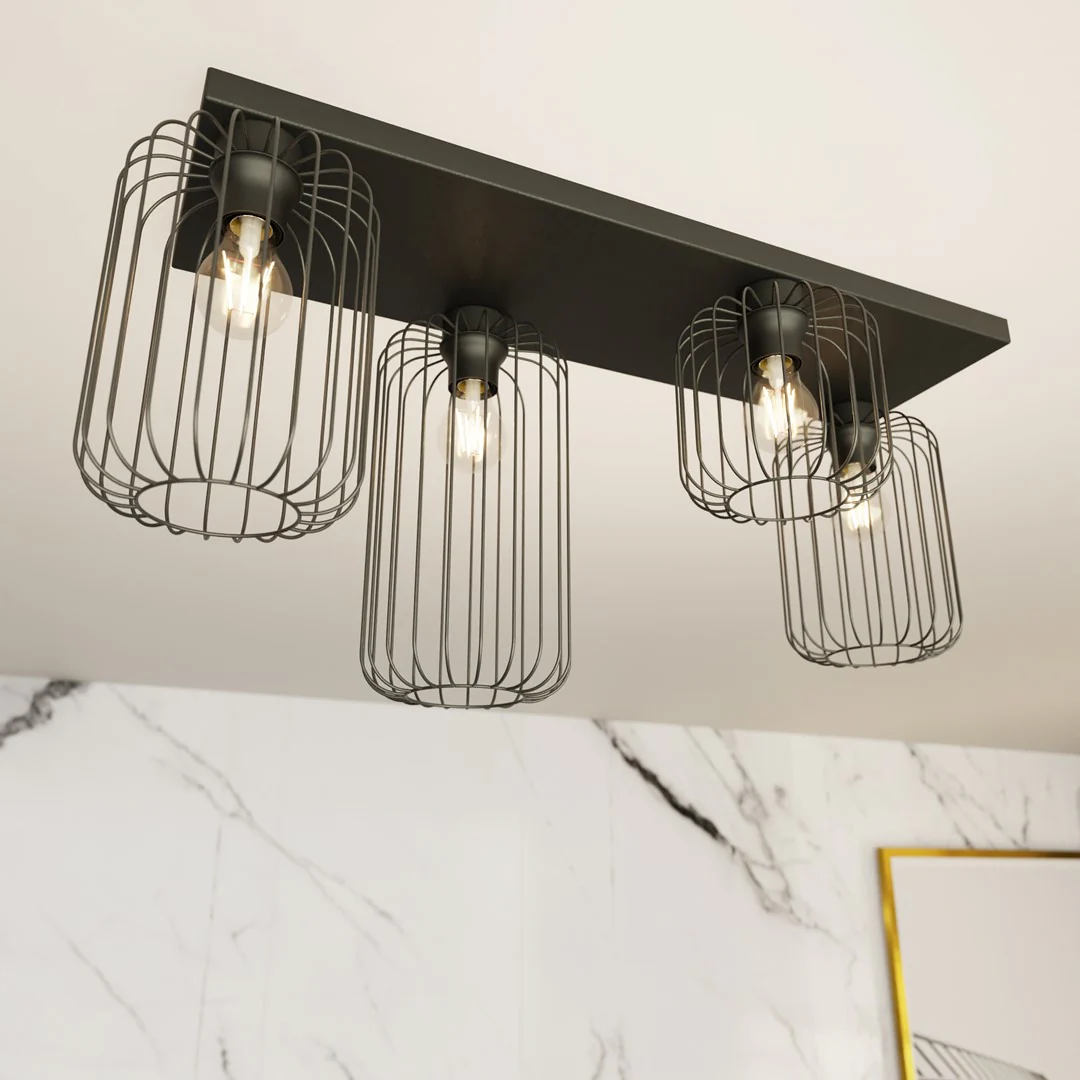 Loftlampe BARN 4 - Sort - Bild 5