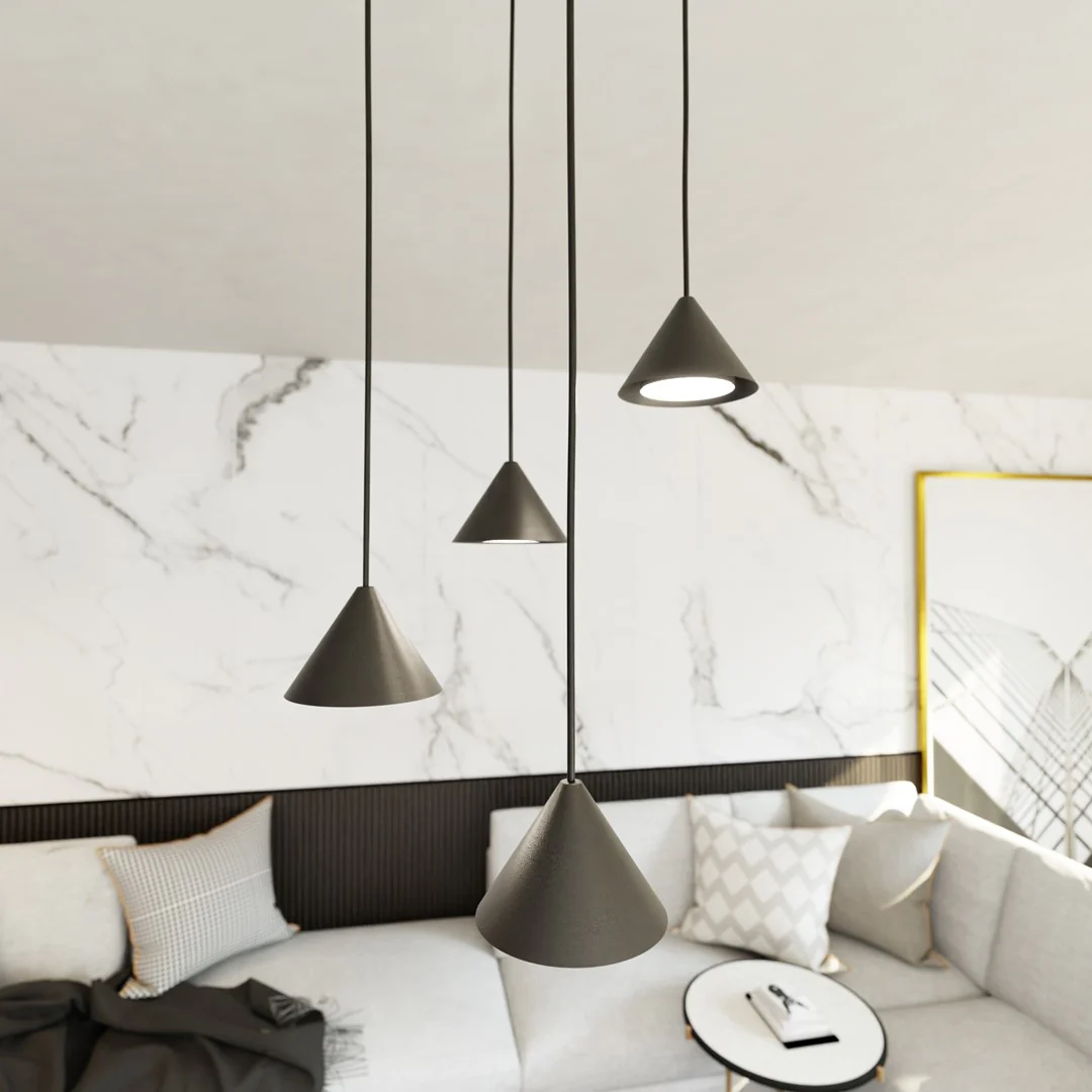 Loftlampe ELIT 4 Premium - Sort - Bild 4