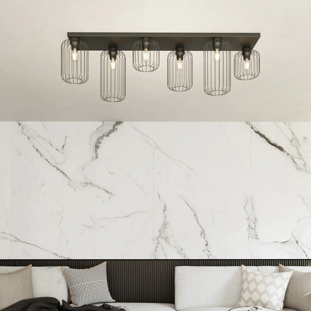 Loftlampe BARN 6 - Sort - Bild 4