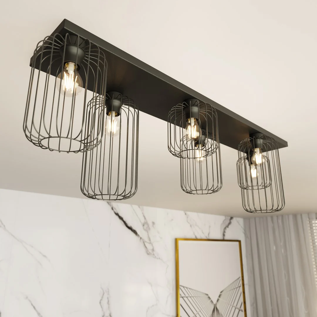 Loftlampe BARN 6 - Sort - Bild 5
