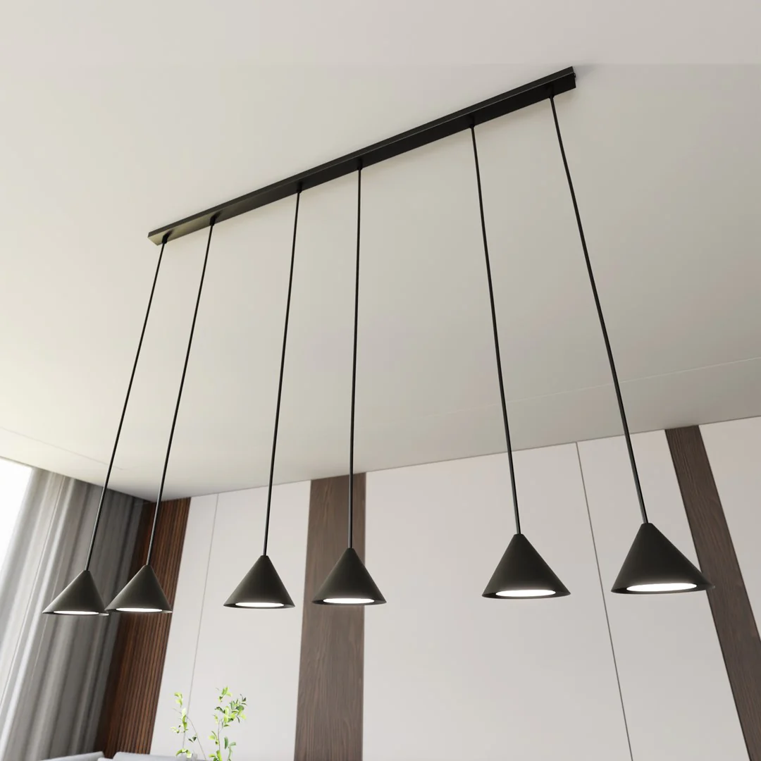 Loftlampe ELIT 6 - Sort - Bild 5