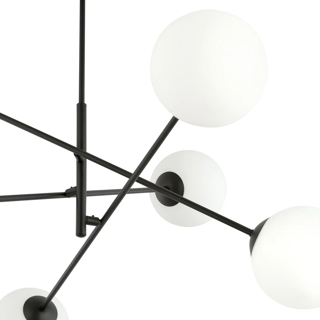 Loftlampe LINEAR 6 - Sort / Hvid - Bild 5