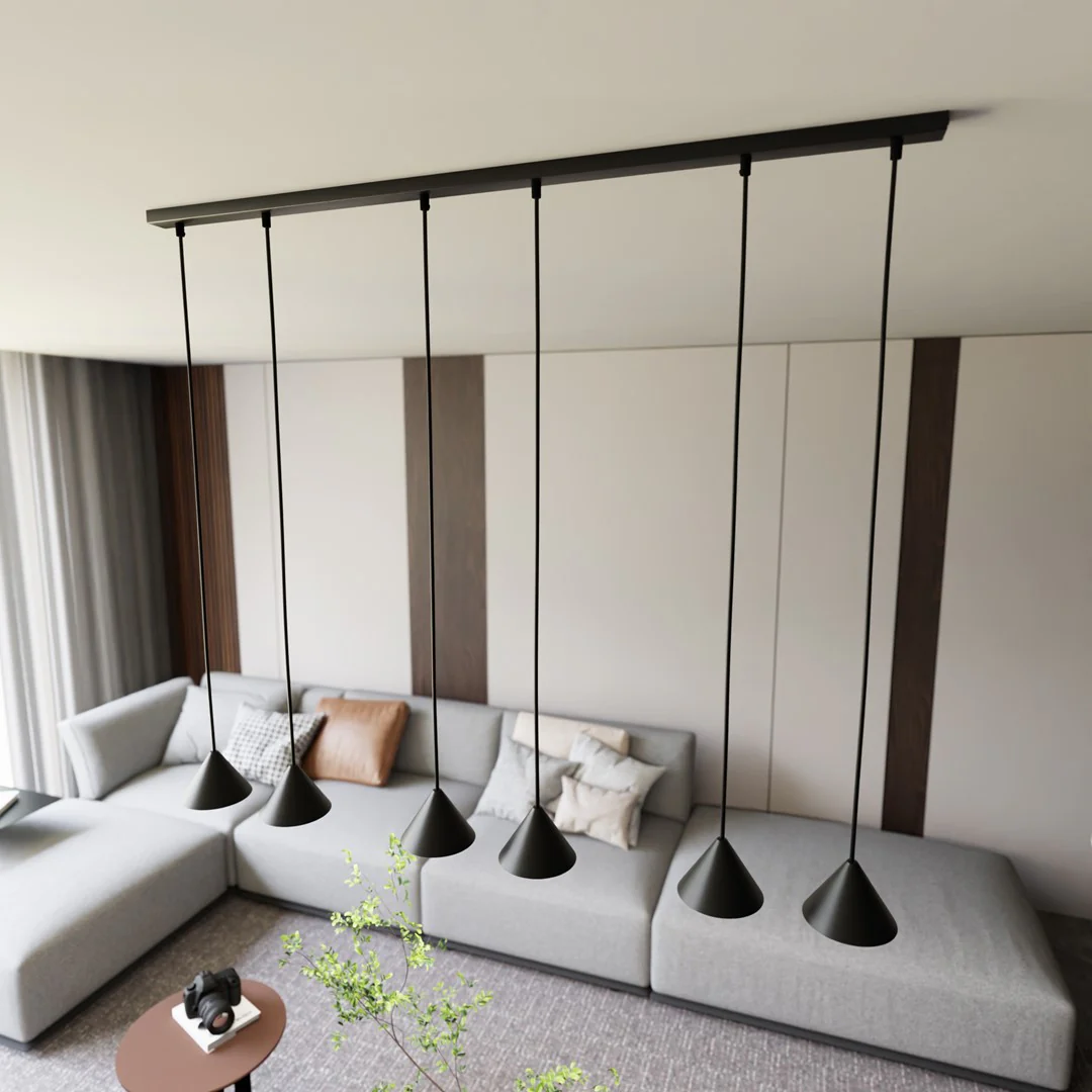 Loftlampe ELIT 6 - Sort - Bild 7