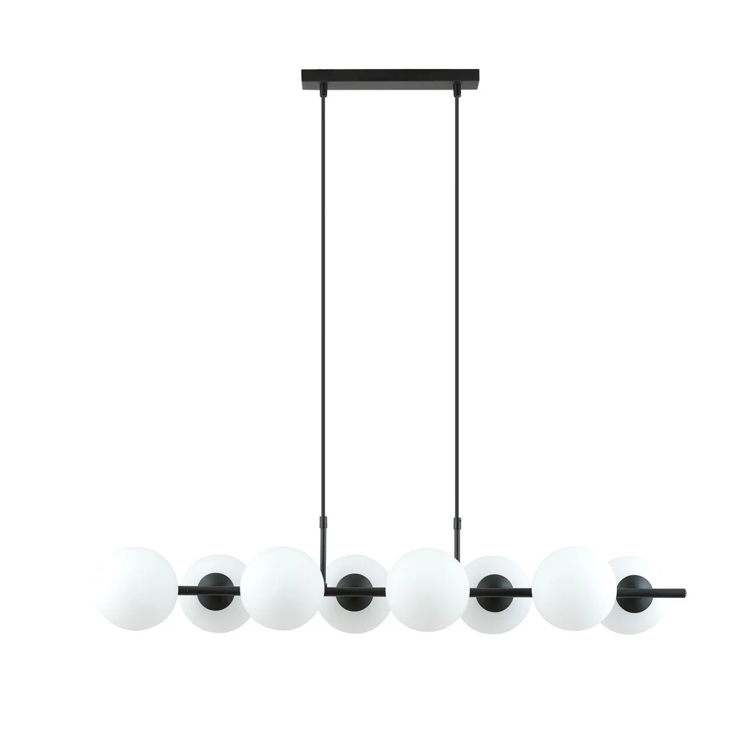 Loftlampe RORY 8 - Sort / Hvid - Bild 3