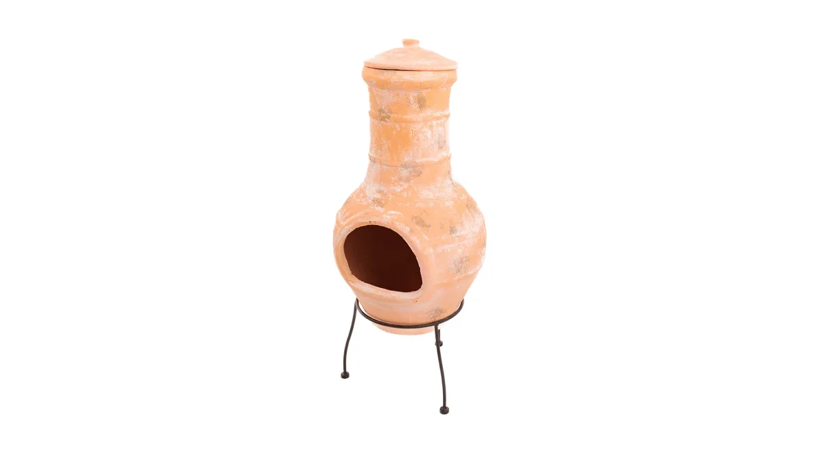 Lima Bålfad Mexicansk Lerpejs – Beige - Bild 2