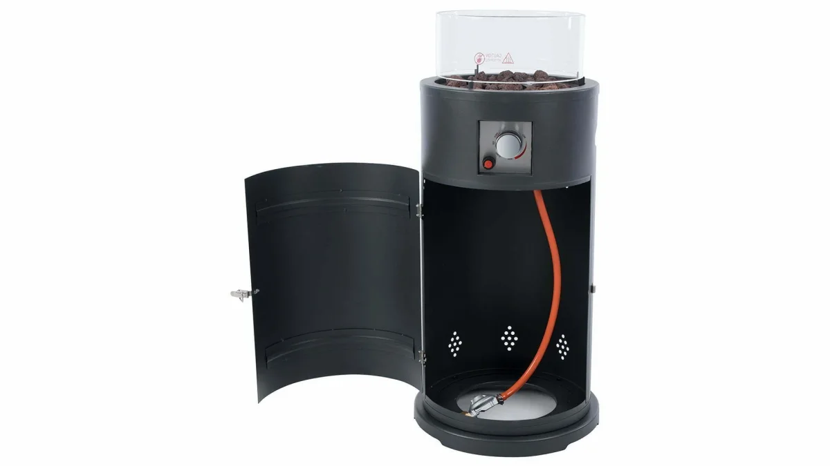 Bogo Flame Gas Terrassevarmer – Grå (10500W) - Bild 6