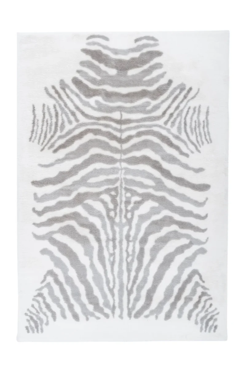 Tæppe Kanin 400 – Grå / Hvid 160 x 230 cm - Bild 5
