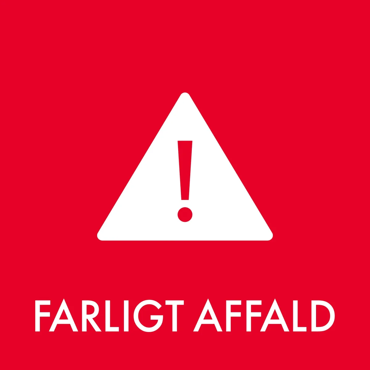 Avfallssortering - Farligt avfall