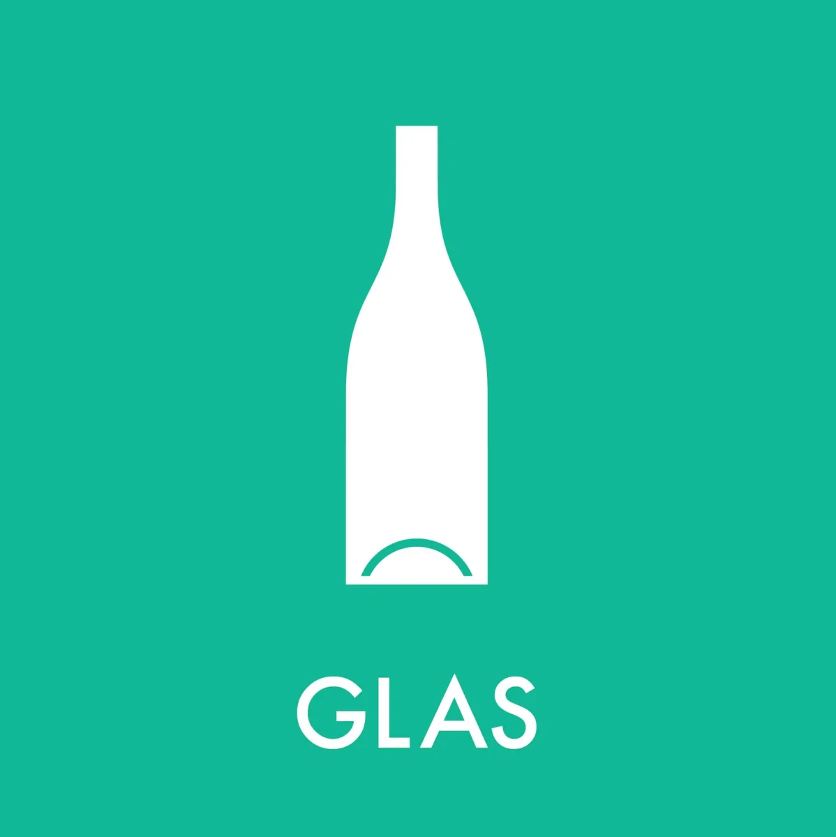 Avfallssortering - Glas - Bild 2