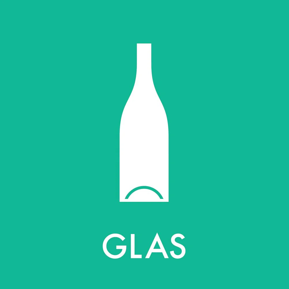 Avfallssortering - Glas - Bild 2