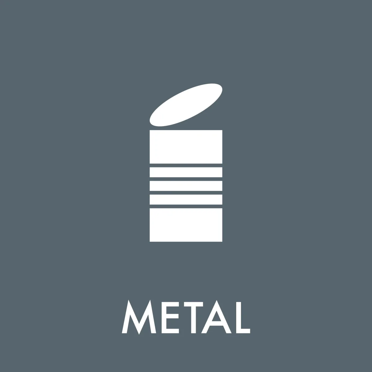 Avfallssortering - Metall