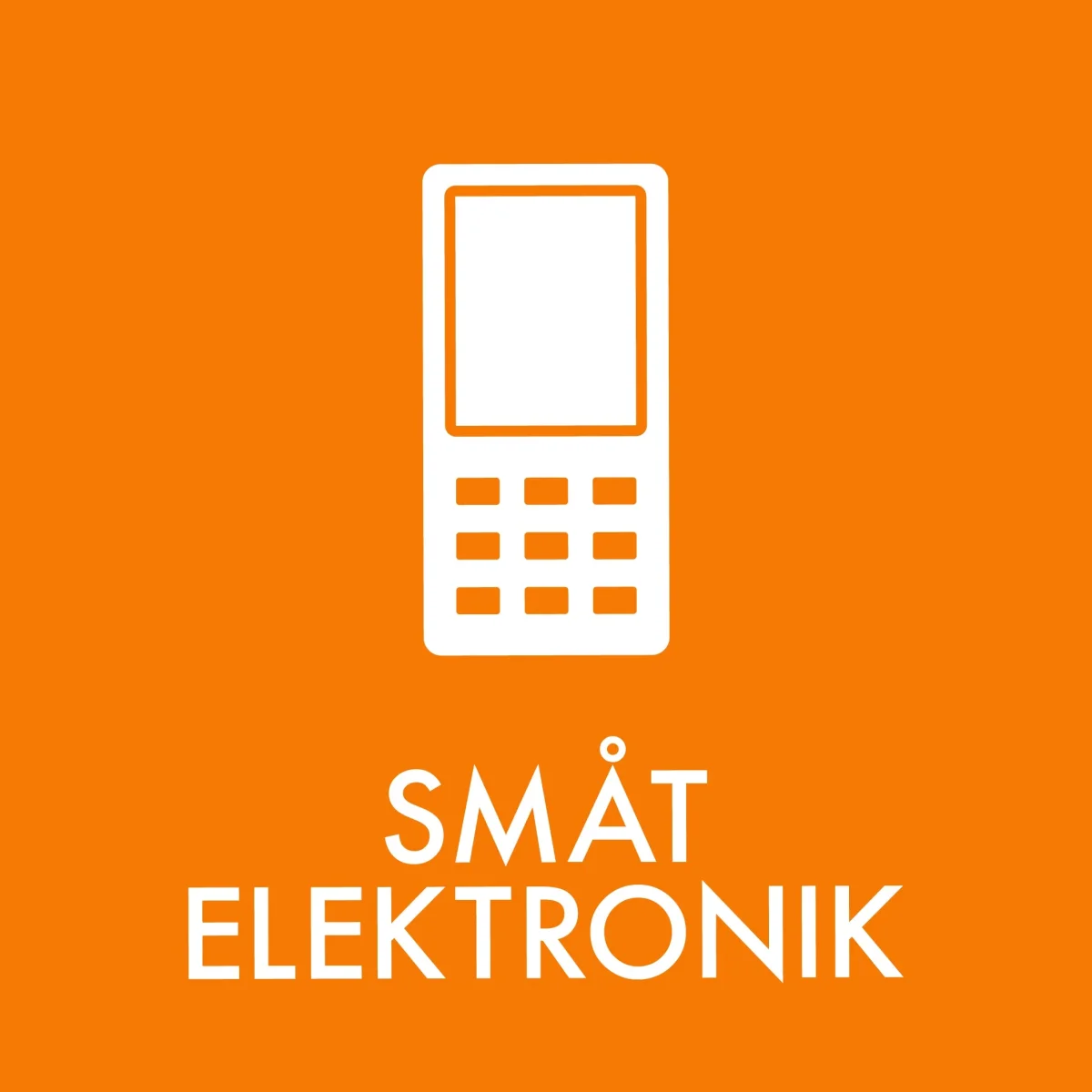 Avfallssortering - Småelektronik - Bild 2
