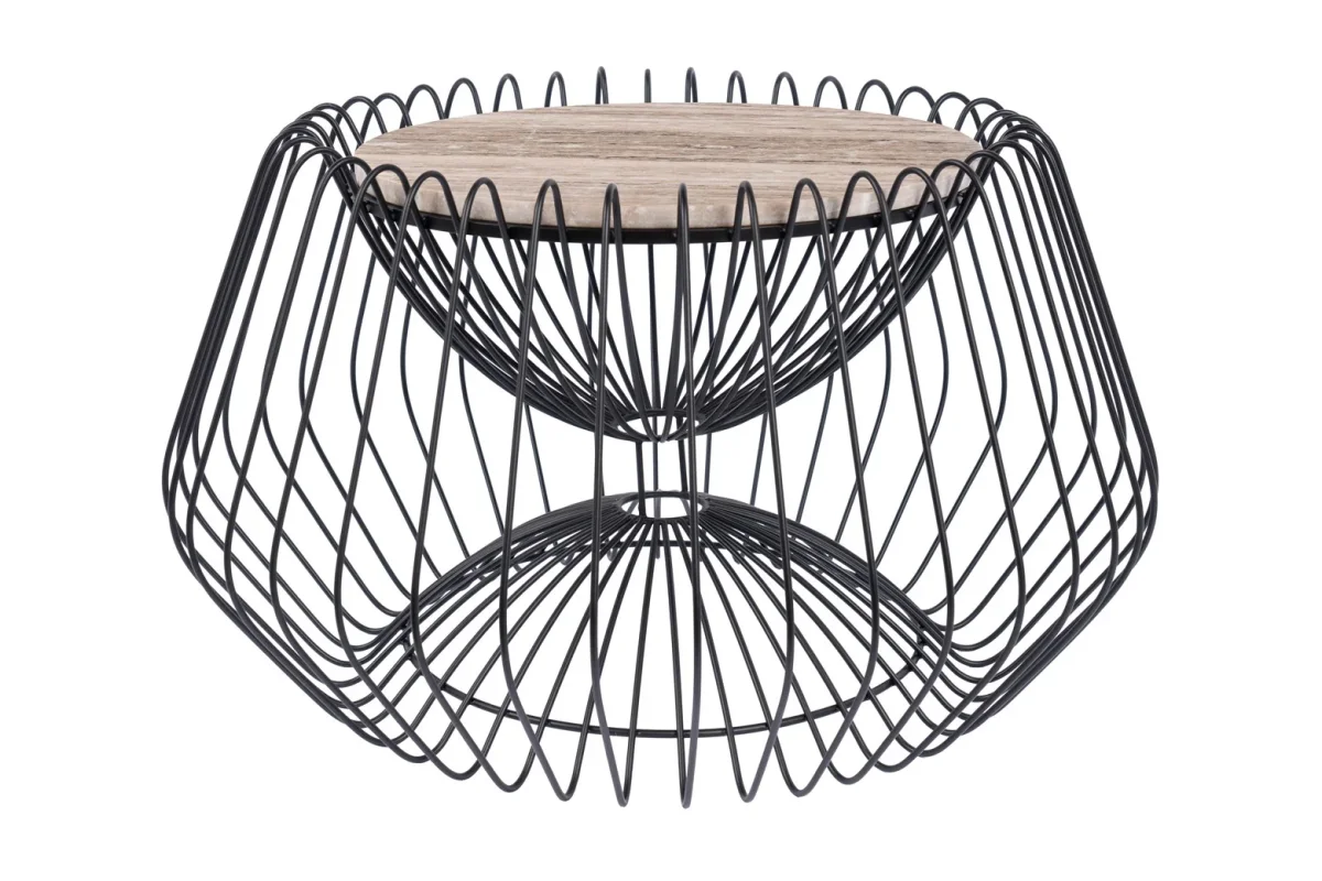 Sidebord Malibu 300 - Brun / Sort - Bild 4