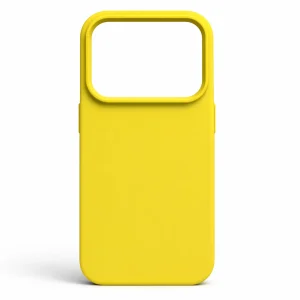 iPhone MagSafe Silikonskal – Gul