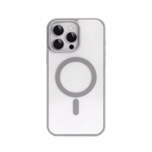 iPhone MagSafe Skal - Grå Frame