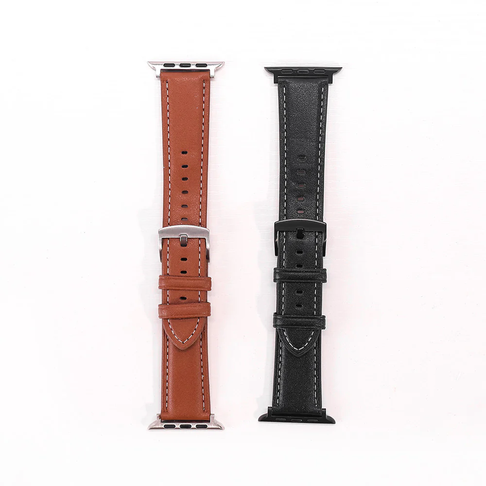 Premium Läder – Justerbart Klockarmband 42–49 mm