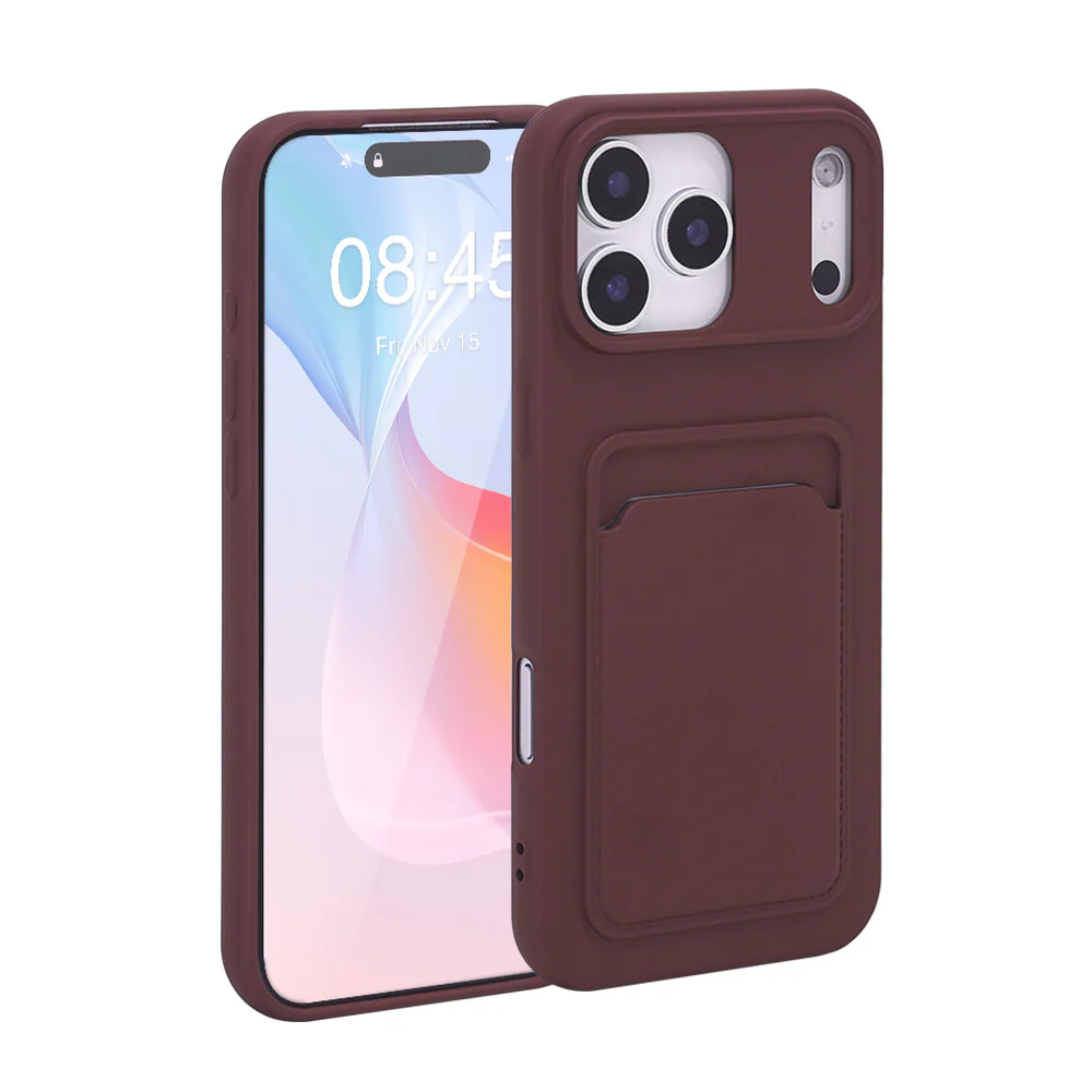 Kortfack Skal – Vin Röd – iPhone 13 - Bild 2