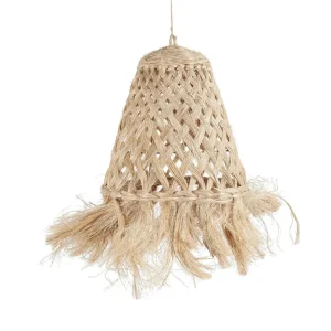 Abaca Jelly Fish Lamp Pendel - Naturlig - S