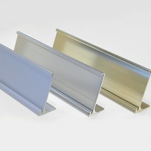 Bordskylthållare i Aluminium