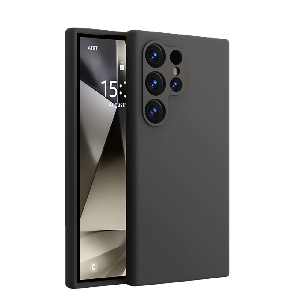 Matt Svart Samsung S24 PLUS(+) Skal – Med Kameraskydd - Bild 2