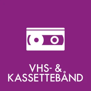 Avfallssortering - VHS och kassettband