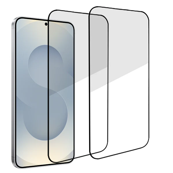 2-Pack Samsung S25 Transparant Skärmskydd - Heltäckande
