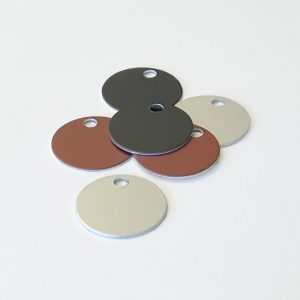 Rund Bricka Aluminium 25 mm