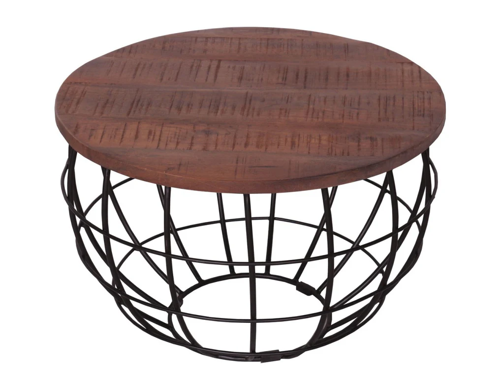 Soffbord med galler Ø55cm - Bild 4