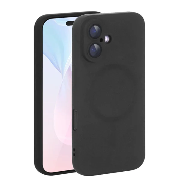 iPhone 16 Plus Skal – MagSafe & Kameraskydd – Svart