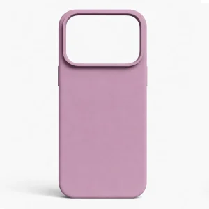 iPhone MagSafe Silikonskal – Djup Lila