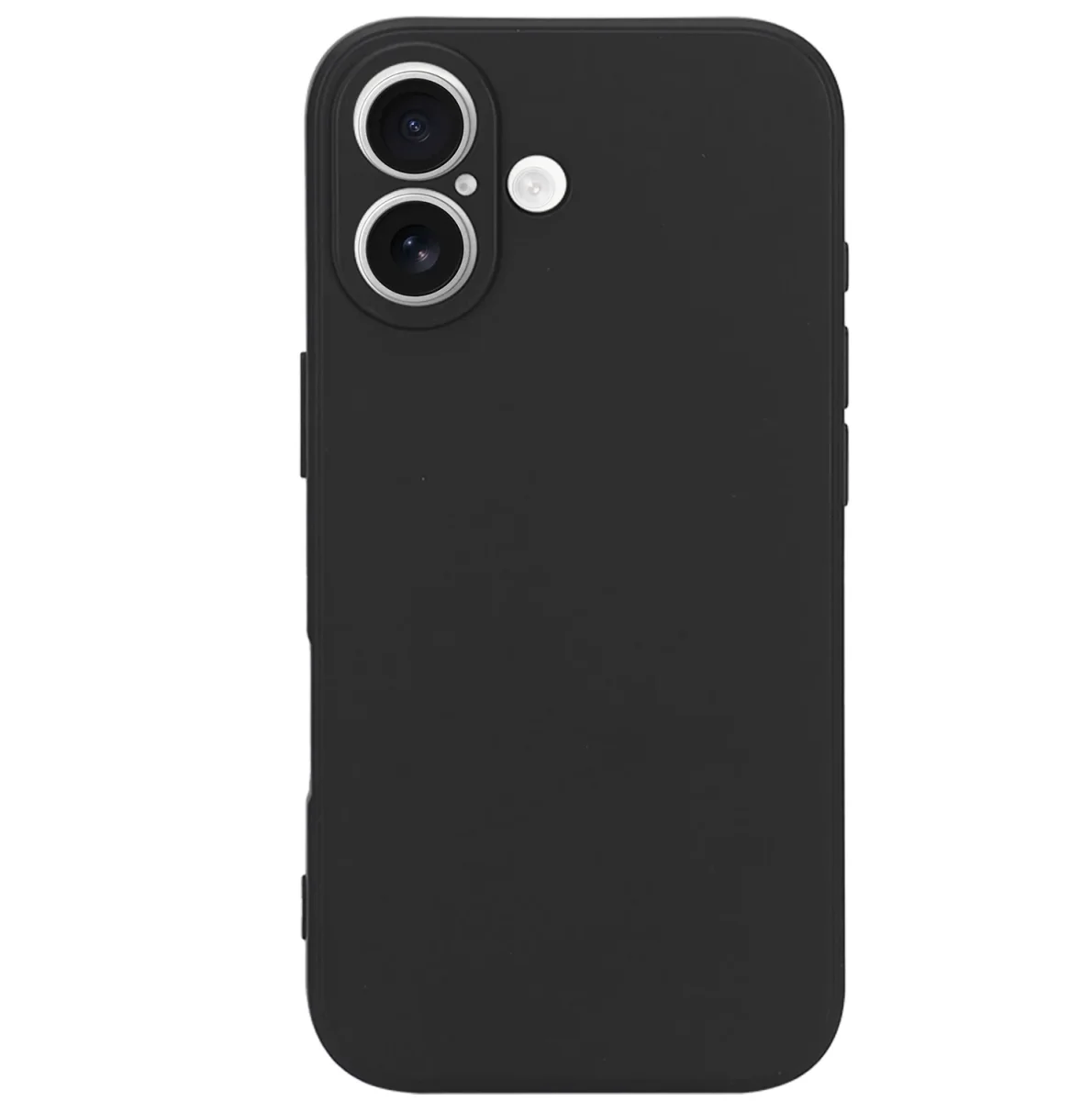 iPhone 17 Matt Svart Skal - Med Kameraskydd