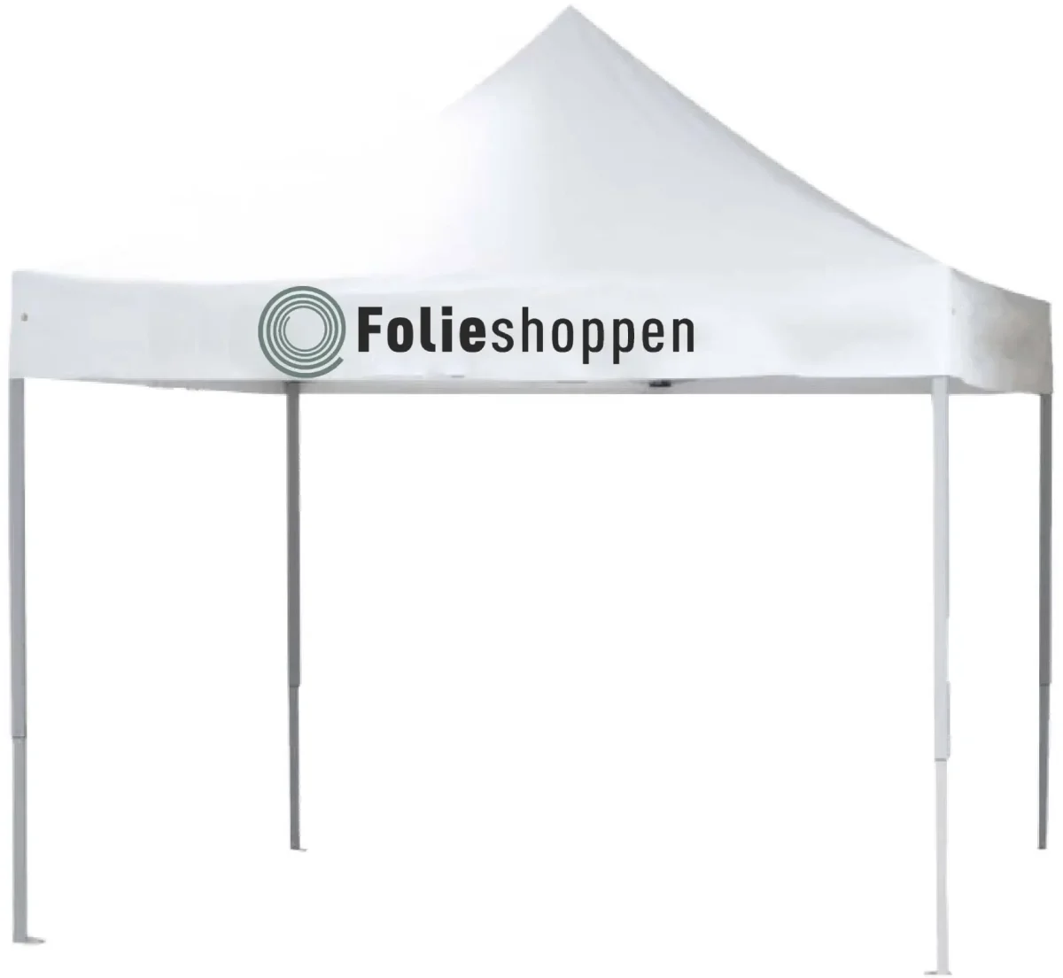 Vattentätt popup-tält 300 x 300 cm.